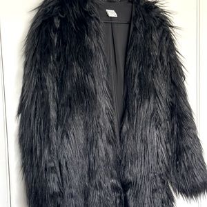 Black Shag Coat